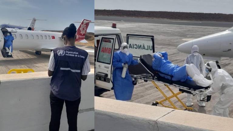 Así fue la evacuación y traslado de los contagiados con hantavirus en el crucero MV Hondius