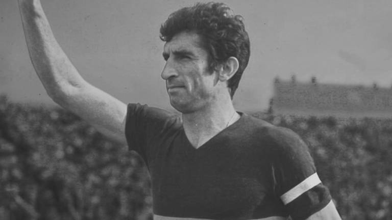 Antonio Rattín, leyenda de Boca Juniors.