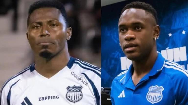 Pedro Ortiz y Stalin Valencia son futbolistas de Emelec.