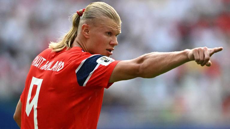 Erling Haaland sorprende con un radical cambio de look