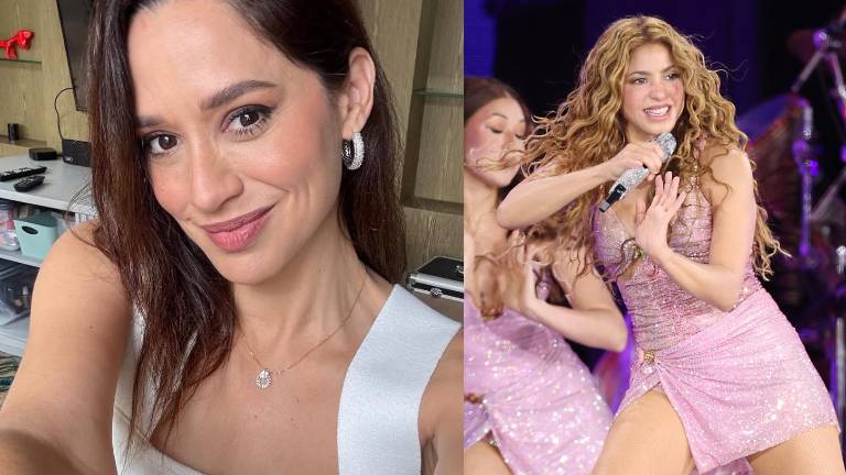 La maquilladora guayaquileña Andrea Navarrete compartió una historia familiar con Shakira que se remonta a 1995.