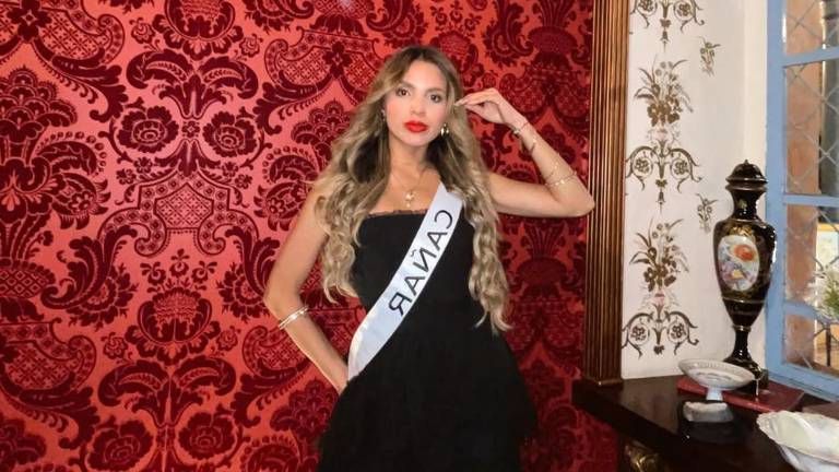 Excandidata al Miss Universo Ecuador, Mayte Sánchez, dijo que representó a Cañar en el certamen pese a ser guayaquileña