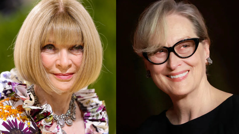 Meryl Streep revive a Miranda Priestly en la Milan Fashion Week y se encuentra con Anna Wintour