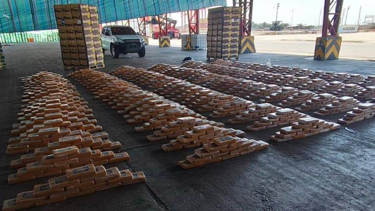 Ecuador decomisa 1,7 toneladas de cocaína ocultas en un contenedor con destino a Dinamarca