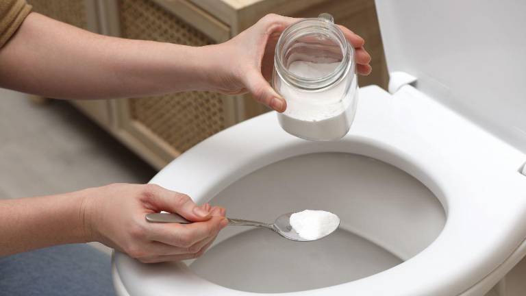 ¿Para qué sirve tirar sal y bicarbonato de sodio en el inodoro? Este es el poder de esta receta casera