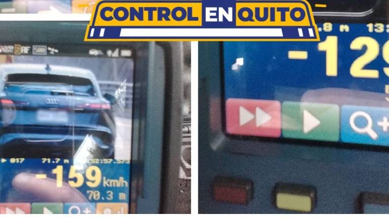 Según la AMT Quito, en la Ruta Viva hay vehículos que circulan a 159 km/h, como si fuera un Rally Dakar