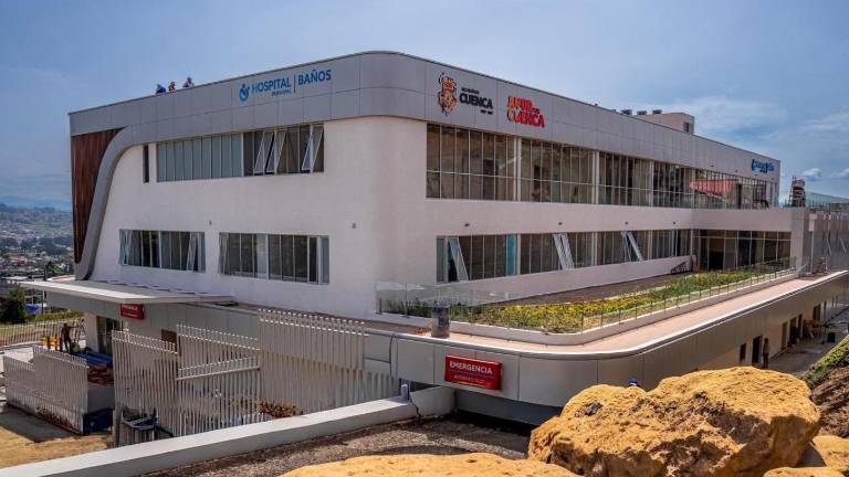 Para la construcción del Hospital Municipal de Baños se invierten más de USD 7 millones.