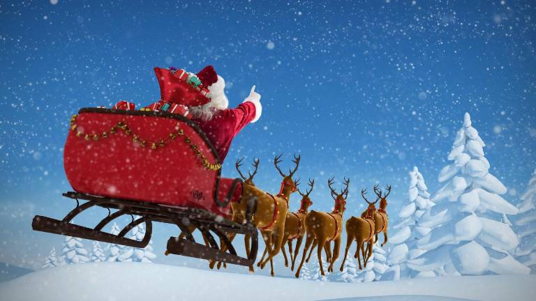 EN VIVO | Papá Noel ya recorre el mundo: así puedes seguir su viaje en tiempo real