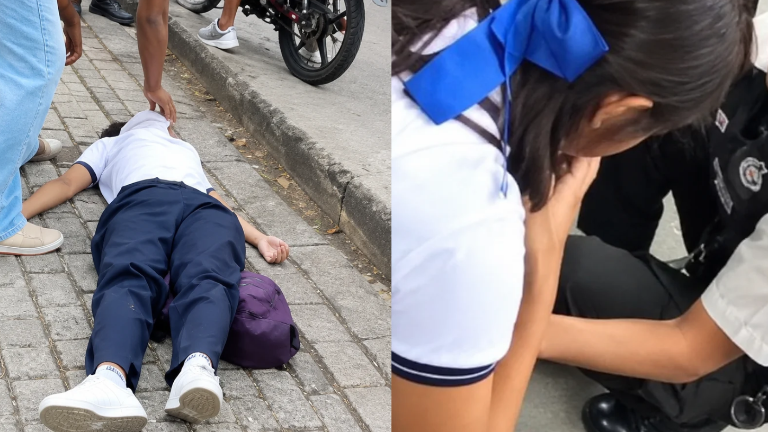 Dos estudiantes fueron arrolladas al norte de Guayaquil