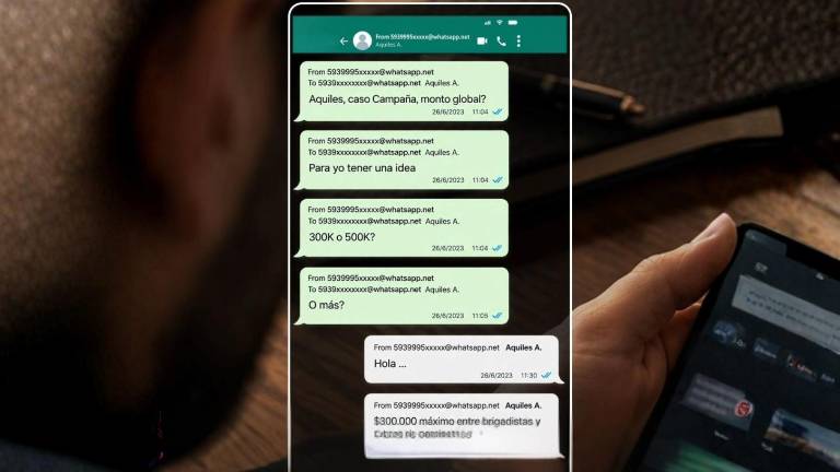 Caso Laberinto: Fiscalía expone chats y documentos sobre presuntos pagos a Revolución Ciudadana
