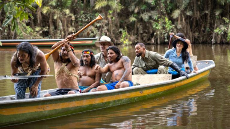 Will Smith vivió un inusual espectáculo de luciérnagas durante su paso por la Amazonía ecuatoriana.