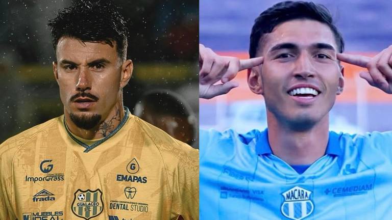 Allyson Silva es jugador de Gualaceo SC, mientras que Franco Posse es jugador de Macará.