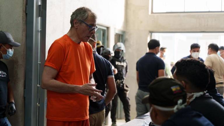 Jorge Glas en la Cárcel de El Encuentro.