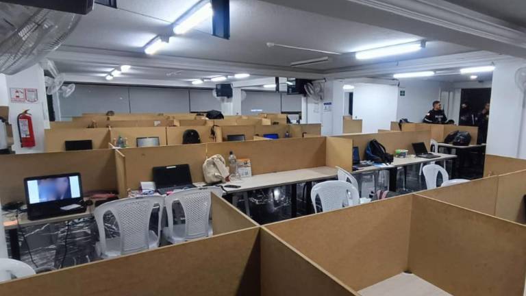 Red de extorsión internacional en Quito: así operaba el call center clandestino intervenido por la Policía