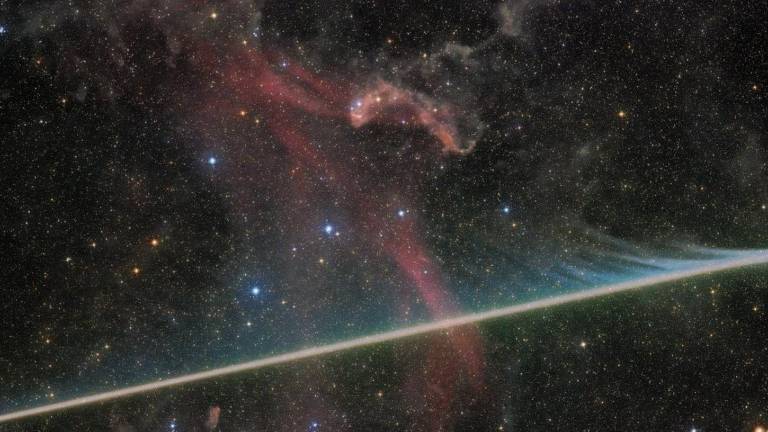 La impresionante imagen de un meteoro que la NASA capturó por accidente