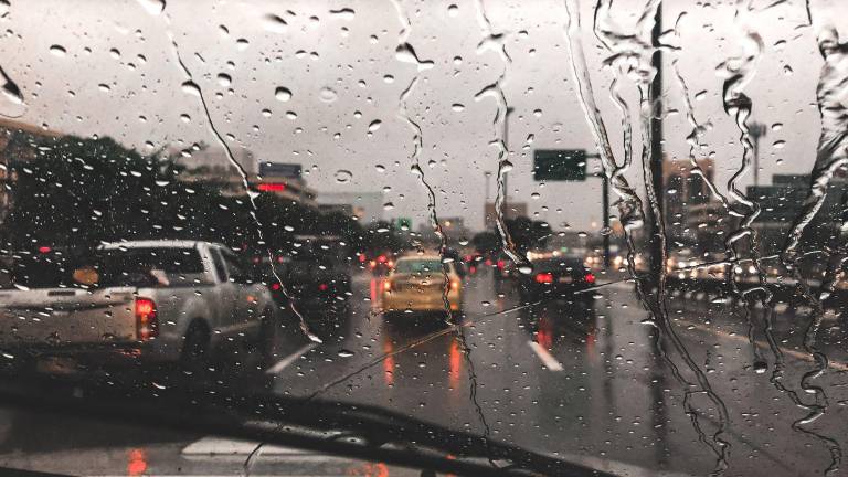 Ciudad de Ecuador con fuerte precipitaciones.