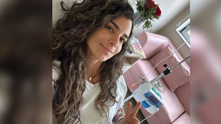 Giovanna Andrade es hospitalizada en España por una infección en los riñones