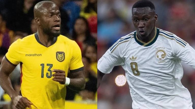 Enner Valencia es seleccionado de Ecuador, mientras que Marwan Al-Sahafi es seleccionado de Arabia Saudita.