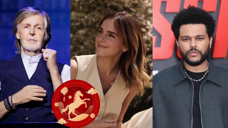 Paul McCartney, Emma Watson y The Weekend son famosos nacidos bajo el signo del caballo.