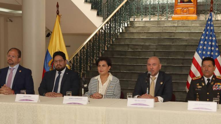 Joseph M. Humire en su visita oficial a Ecuador.