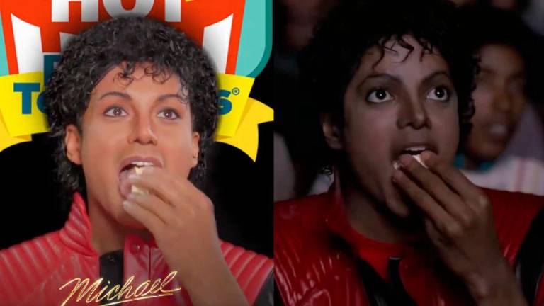 Jaafar Jackson recrea icónico meme de Michael Jackson y se vuelve viral
