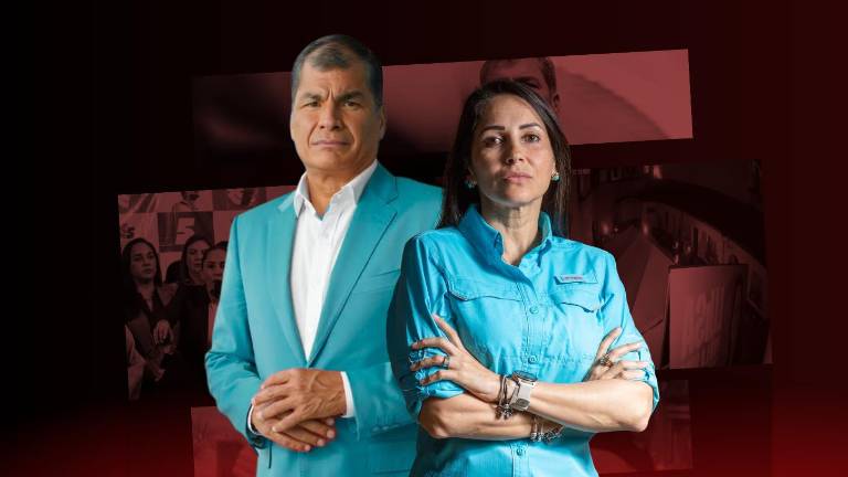 Rafael Correa y Luisa González reaccionan al allanamiento de la sede de la Revolución Ciudadana en Quito