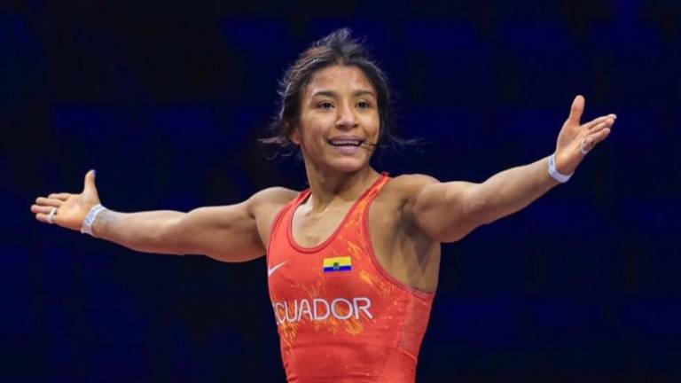 Lucía Yépez, subcampeona del Mundial de Lucha 2026.