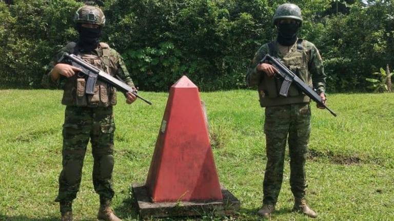 Imagen de referencia de las operaciones de control territorial y defensa de la soberanía que realiza el Ejército Ecuatoriano. La institución señaló una extensión del plazo de inscripciones para postular a oficial o tropa.