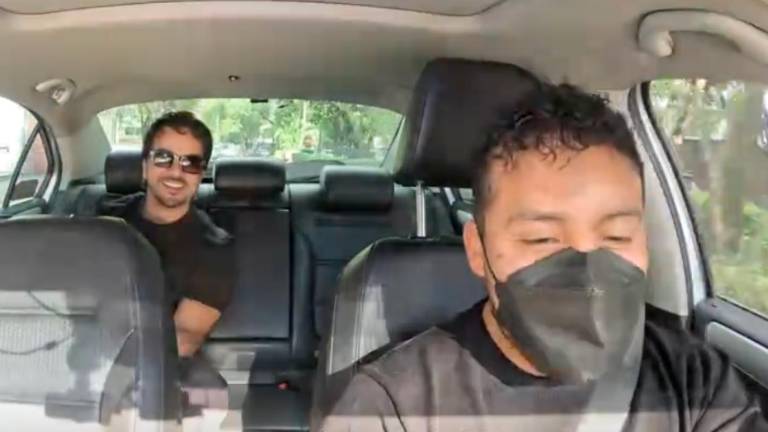 Un conductor en México grabó sin saberlo un encuentro con Luis Fonsi.