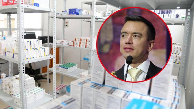 Daniel Noboa anunció una compra masiva de medicamentos a la India.