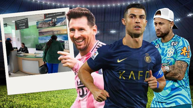 Fiebre mundialista en el Registro Civil: Más de 3.800 'Neymar' y 1.000 'Ronaldo' se han inscrito en Ecuador