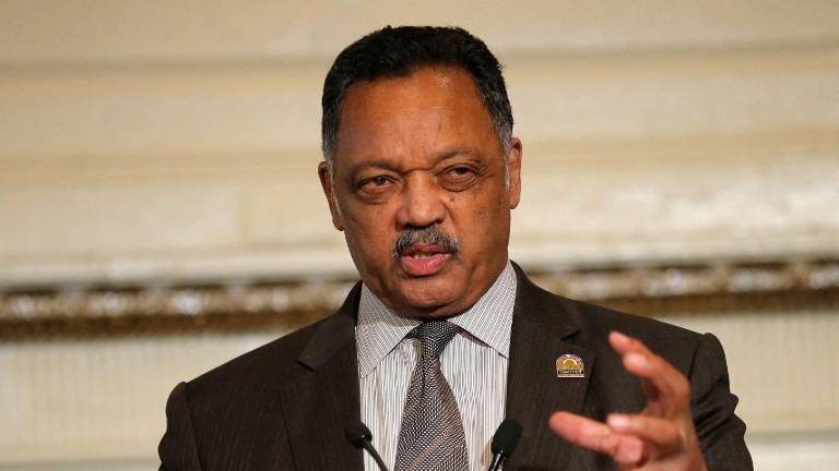 Jesse Jackson fue una figura influyente del movimiento por la igualdad racial.