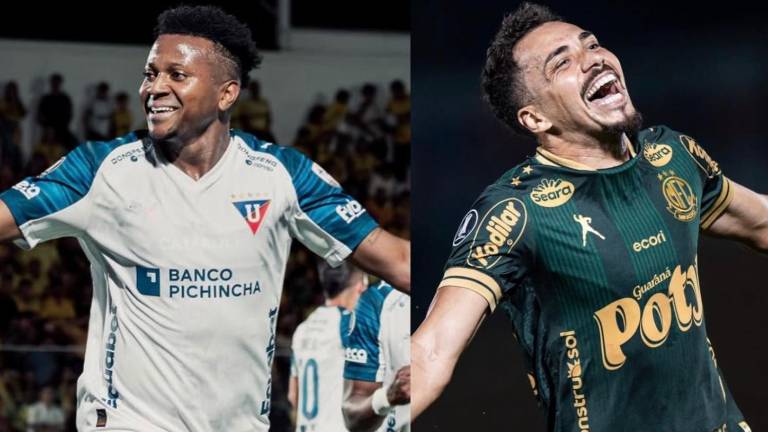 Michael Estrada es jugador de Liga de Quito, mientras que Carlos Eduardo es jugador de Mirassol.