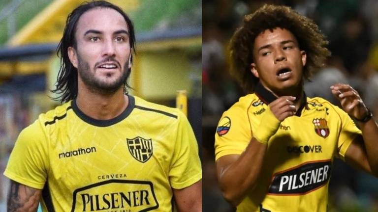 Sebastián Pérez y Erick Mendoza han defendido la camiseta de Barcelona SC.