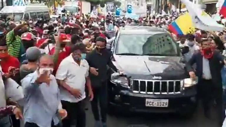 Casa de valores Orión reacciona a declaraciones de Ministra de Gobierno sobre el carro en el que se moviliza Andrés Arauz