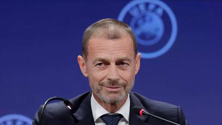 Aleksander Čeferin, presidente de la UEFA.