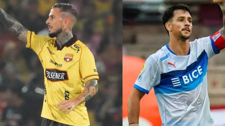 Darío Benedetto es jugador de Barcelona SC, mientras que Fernando Zampedri es jugador de Universidad Católica de Chile.