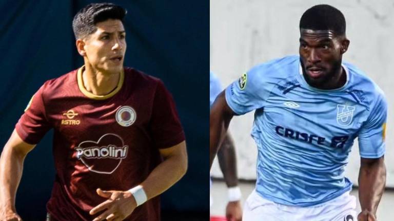 Daniel Patino es jugador de Vinotinto FC, mientras que Azarias Londoño es jugador de Universidad Católica.