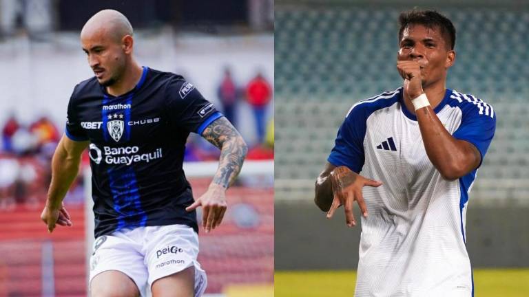 Carlos González es jugador de Independiente del Valle, mientras que Jovanny Bolívar es jugador de Universidad Central de Venezuela.
