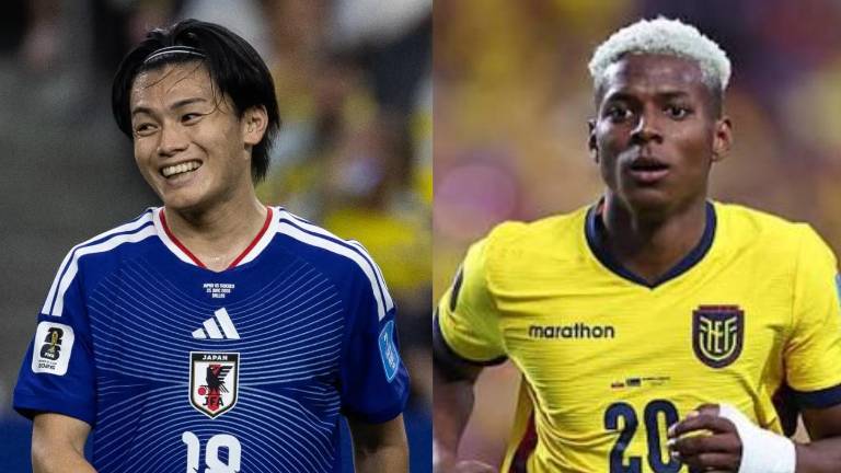 Ayase Ueda es jugador de Japón, mientras que Nilson Angulo es de Ecuador.