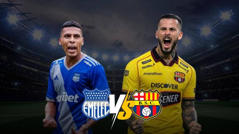 EN VIVO | Emelec vs. Barcelona SC: sigue el Clásico del Astillero por la LigaPro
