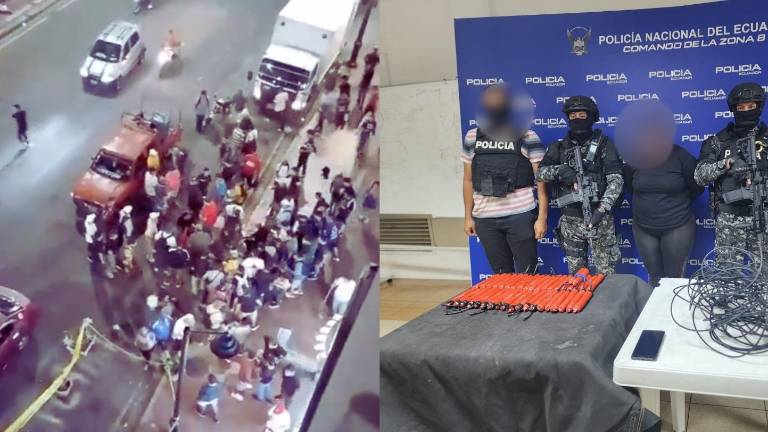 Violencia en Guayaquil: sicariato frente al Malecón 2000 deja un muerto y heridos; hallan dinamita en un centro comercial
