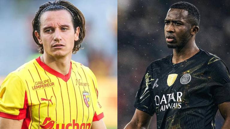 Florian Thauvin es jugador de Lens, mientras que Willian Pacho es jugador del PSG