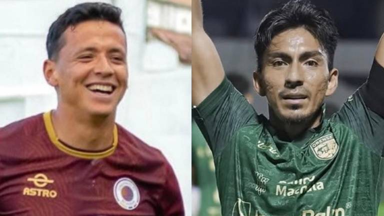 Patricio Vargas es jugador de Vinotinto FC, mientras que Ángel Mena es jugador de Orense SC.