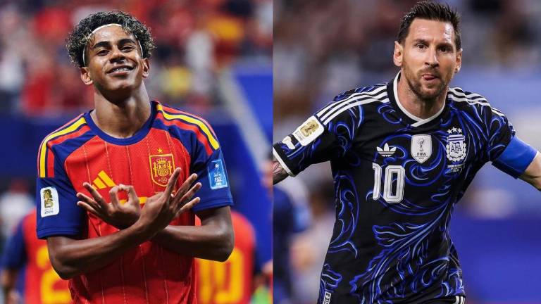 Lamine Yamal es jugador de España, mientras que Lionel Messi es jugador de Argentina.