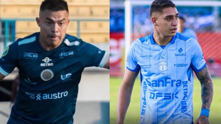 Jonny Uchuari es jugador de Cuenca Juniors, mientras que Luca Ferro es jugador de Macará.