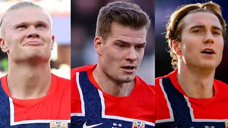 Erling Haaland, Alexander Sørloth y Kristian Thorstvedt son parte de la selección de Noruega en el Mundial 2026.