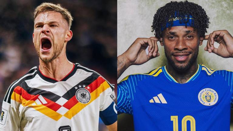 Joshua Kimmich es de Alemania, mientras que Leandro Bacuna es de Curazao.