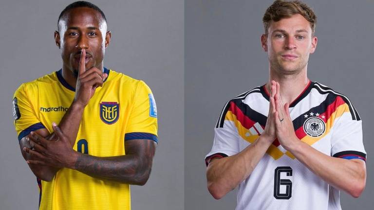 John Yeboah es atacante de la selección de Ecuador, mientras que Joshua Kimmich es mediocampista de Alemania.