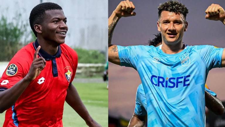 Jay Quintero es jugador de El Nacional, mientras que Byron Palacios es jugador de Universidad Católica.